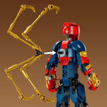 IRON SPIDER-MAN CONSTRUCTION FIGURE BUILDING TOY 303PCS/SET