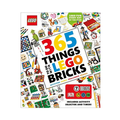LEGO 365 THINGS TO DO BOOK ACTIVITY GAMES CHALLENGES PRANKS