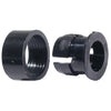 LED HOLDER & RING 5MM PLAS BLK
