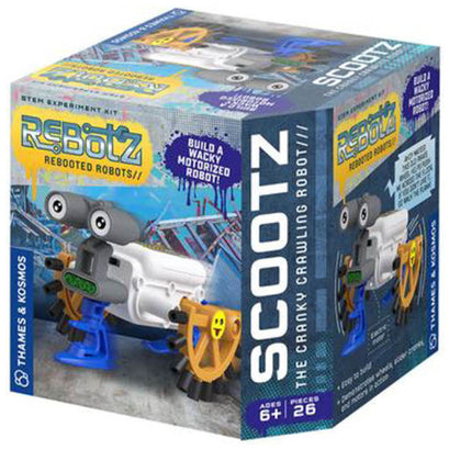 REBOTZ SCOOTZ THE CRANKY CRAWLING ROBOT