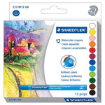 CRAYONS WATERCOLOR 8MM 12PC/SET