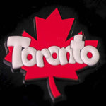 TORONTO MAGNET MAPLE LEAF