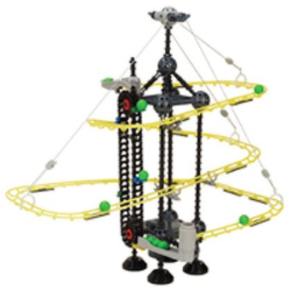 BALL ROLLER GAME-FLY BRIDGE GLOW IN THE DARK 185PCS