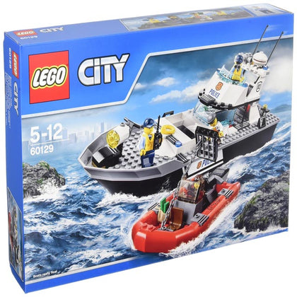 POLICE PATROL BOAT-CITY {{200 PCS/SET