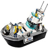 POLICE PATROL BOAT-CITY {{200 PCS/SET