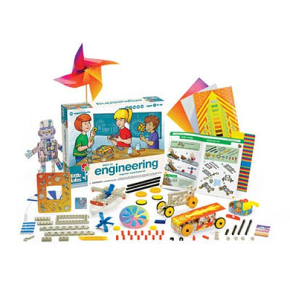 LITTLE LABS:INTRO TO ENGINEERING CONDUCT 25 EXPERIMENTS-AGES 5+