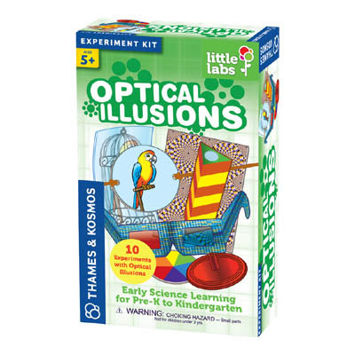 OPTICAL ILLUSIONS- LITTLE LABS 1 EXPERIMENTS 16 MANUAL PAGES{{