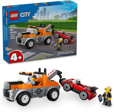 LEGO CITY TOW TRUCK & SPORTS CAR REPAIR BUILDING SET 101PCS/SET