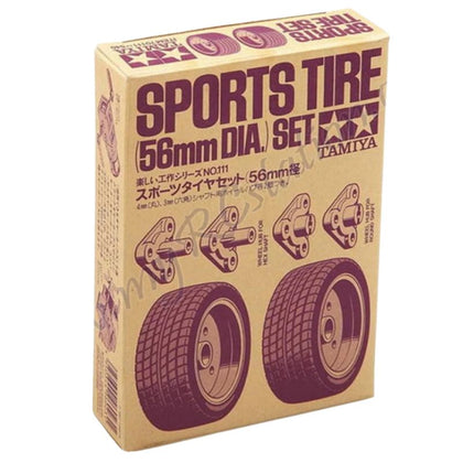 SPORTS TIRE PAIR 56MM DIAMETER