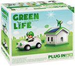 SOLAR RECHARGEBLE KIT PLUG-IN GREEN LIFE