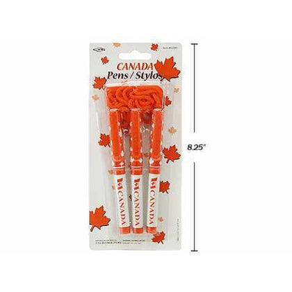 CANADA SOUVENIR PEN WITH CORD