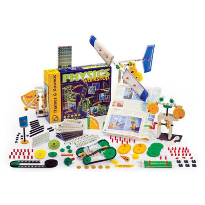 PHYSICS WORKSHOP-AGES 8+ 305 PCS 37 EXPERIMENTS
