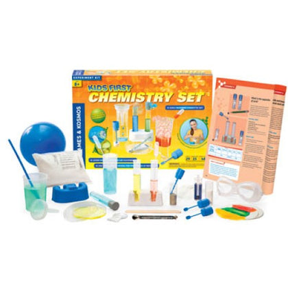 KIDS FIRST CHEMISTRY SET 26 PIECES 27 EXPERIMENTS