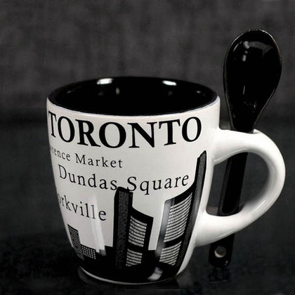 TORONTO ESPRESSO CUP & SPOON