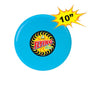 FLYING DISC 10IN 4 ASSORTED COLOURS PACK OF 1