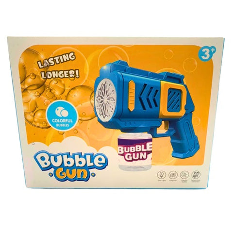 BUBBLE GUN ASSORTED COLORS