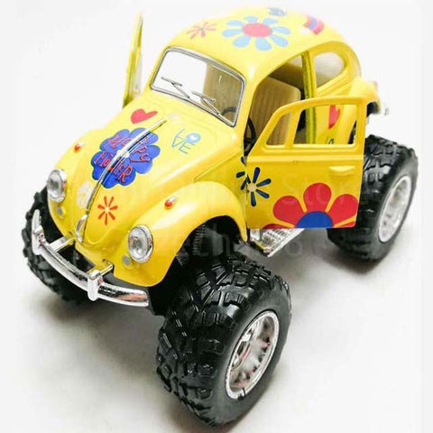 VOLKSWAGEN BEETLE PULL BACK 1:32 ASSORTED COLORS