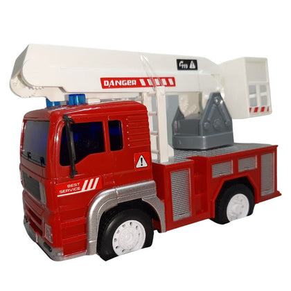 FIRE TRUCK LIGHT & SOUND 7IN