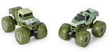 MONSTER JAM TRUCKS 1:64 SCALE SHAKER VS SOLDIER FOURTUNE 2PACK