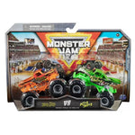 MONSTER JAM TRUCKS 1:64 SCALE BOGHOG VS KING SLING 2PACK