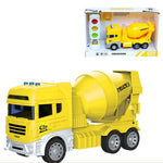 FRICTION CONSTRUCTION TRUCK W/SOUND & LIGHT (BATT INCL)