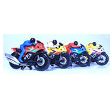 DIE CAST MOTORCYCLE WITH RIDER 5 IN ASSORTED COLORS