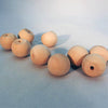 BEADS WOOD BALL KNOBS FOR JEWELRY