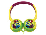 HEADPHONE STEREO FOLDABLE AMPLIFY KIDDIES ASSORTED
