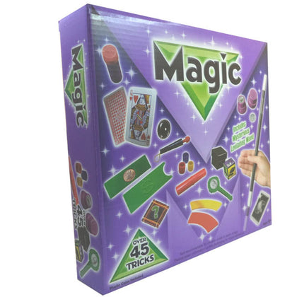 MAGIC SET 45 TRICKS INCLUDES MYSTERIOUS LEVITATING WAND