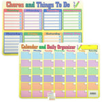 PLACEMAT CALENDER & DAILY ORGANIZER CHORES & THINGS TO DO