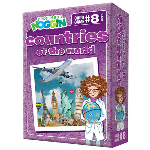 COUNTRIES OF THE WORLD {{PROFESSOR NOGGIN'S CARD GAME