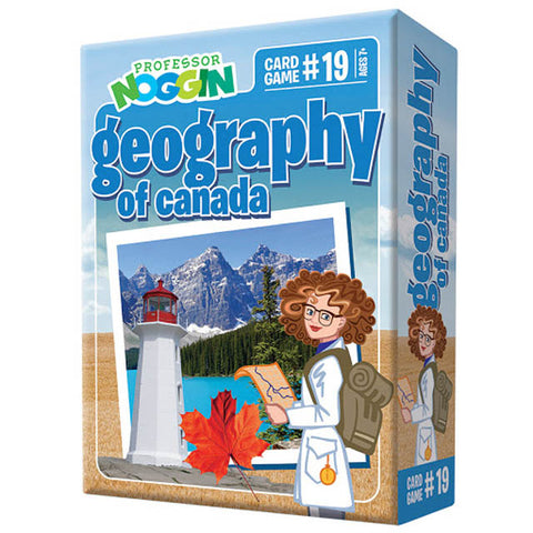 GEOGRAPHY OF CANADA {{PROFESSOR NOGGIN'S CARD GAME