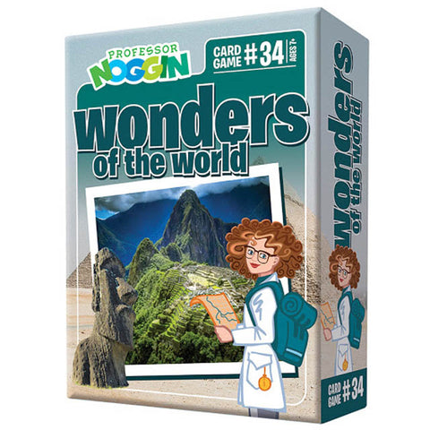 WONDERS OF THE WORLD PROFESSOR NOGGIN'S CARD GAME