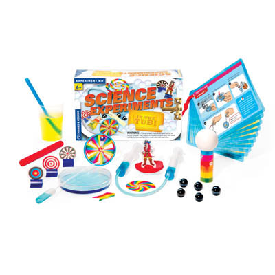 SCIENCE EXPERIMENTS IN THE TUB 9 EXPERIMENTS 12 MANUAL PAGES{{