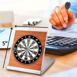 DART BOARD MAGNETIC MINI DESKTOP SIZE 5X5.5IN