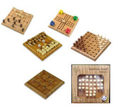 POCKET BAMBOO GAME SET 6 GAMES ASSORTED STYLES