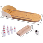 MINI BOWLING DESKTOP SET {{29 X 10 X 3CM