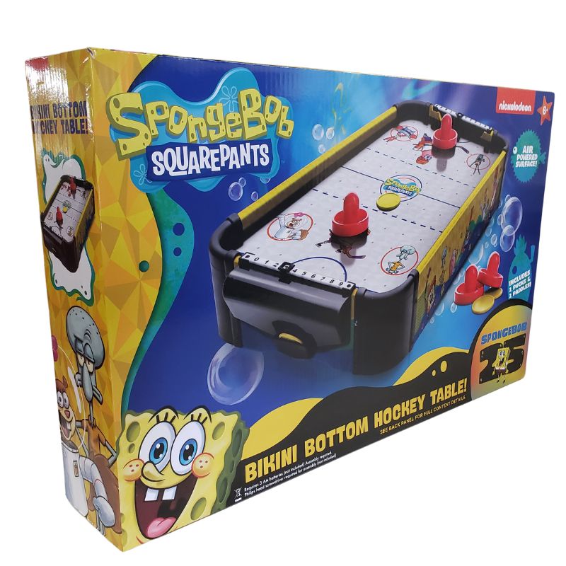 Spongebob SquarePants table top air newest hockey table