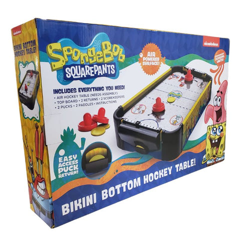 Spongebob SquarePants cheapest table top air hockey table