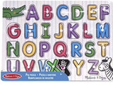 ENGLISH ALPHABET-PEG PUZZLE