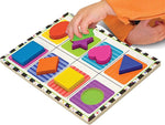 SHAPES CHUNKY PUZZLE-AGES 2+