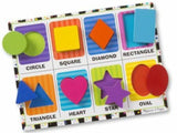 SHAPES CHUNKY PUZZLE-AGES 2+