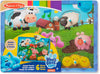 WOODEN MUSICAL FARM SOUND PUZZLE 6 PCS/SET