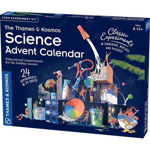 SCIENCE ADVENT CALENDAR 24 CHEM {{BIOLOGY & PHYSICS EXPERIMENTS