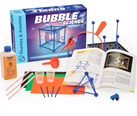 BUBBLE SCIENCE-AGES 8+ {{CONDUCT 35 EXPERIMENTS