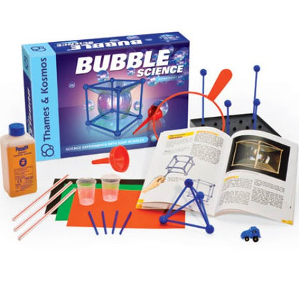 BUBBLE SCIENCE-AGES 8+ CONDUCT 35 EXPERIMENTS