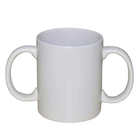 MUG DUAL HANDLED 325ML