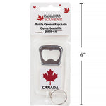 CANADA SOUVENIR KEYCHAIN WITH BOTTLE OPENER