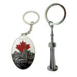 CANADA SOUVENIR KEYCHAIN ASSORTED DESIGN