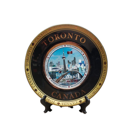 TORONTO SOUVENIR PLATE 6IN